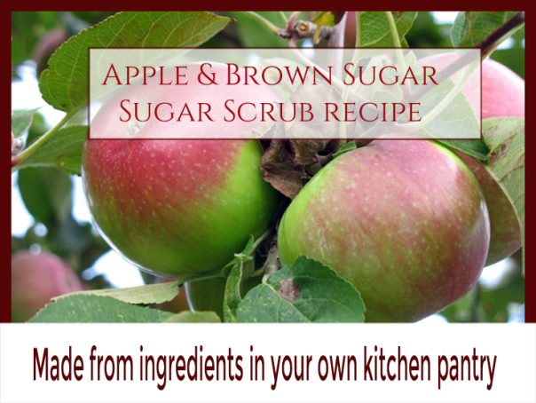 {recipe} Apple &amp; Brown Sugar- Sugar Scrub recipe